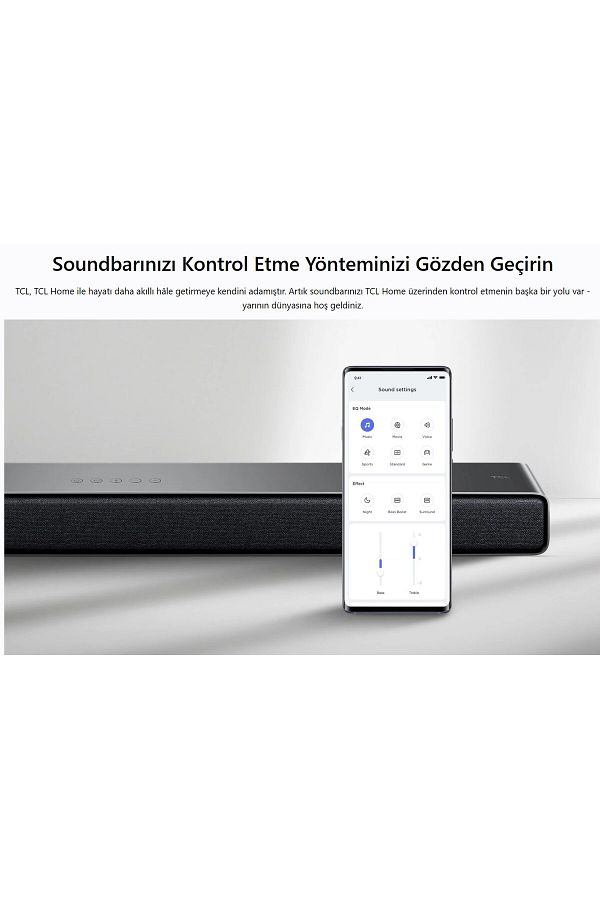 TCL Gerçek Surround Ses, Güçlü Bas, Kablosuz Bağlantı ve Şık Tasarım 5.1 KANAL Ses Sistemi - Görsel 4