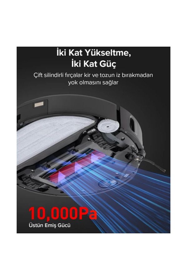 Roborock Ultra Akıllı Robot Süpürge Beyaz - Görsel 4