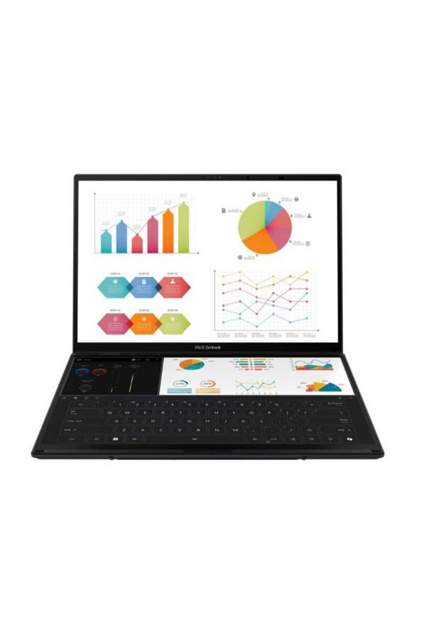 ASUS Zenbook DUO UX8406 UX8406CA-PZ210W Intel Ultra 9 285H 32GB 2TB SSD 14 inç OLED Dokunmatik Win11 - Görsel 4