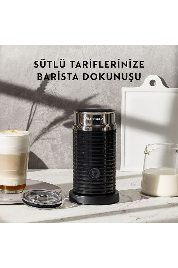 Nespresso Aeroccino 3 Süt Köpürtme Makinesi,Siyah - Görsel 4