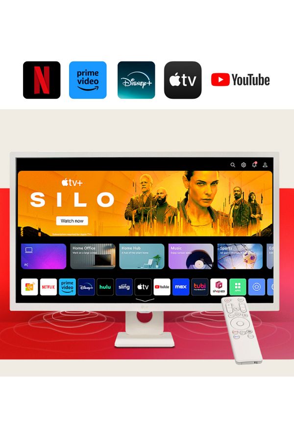 LG WebOS Akıllı TV Wİ-Fİ Apple-Android Bağlantı IPS 1920x1080 FULHD 32 inç 80 Ekran Smart Monitör TV