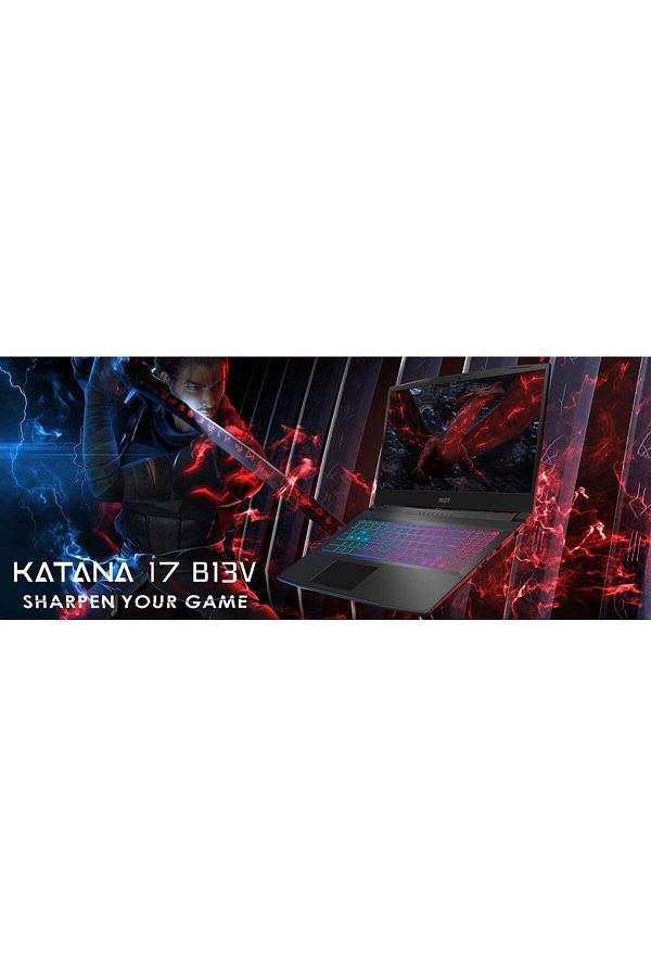 MSI Nb Katana 17 B13vek-1036xtr I7-13620h 16gb Ddr5 Rtx4050 Gddr6 6gb 1tb Ssd 17.3 Fhd 144hz Dos - Görsel 2