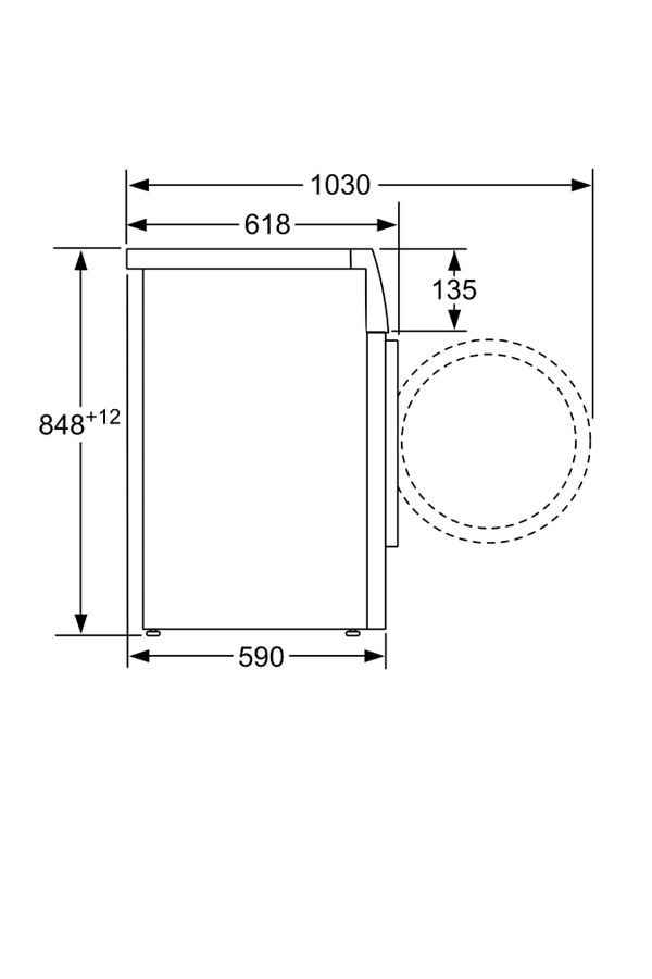 Bosch WAT24461TR BOSCH Serie 6 Çamaşır Makinesi 8 kg 1200 dev./dak. - Görsel 2