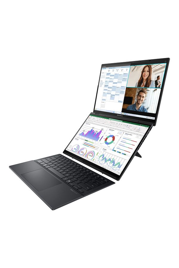 ASUS Zenbook DUO UX8406CA-PZ220W Intel Core Ultra 7 Processor 255H 32GB 1TB SSD 14.0" 3K OLED W11H Laptop - Görsel 4