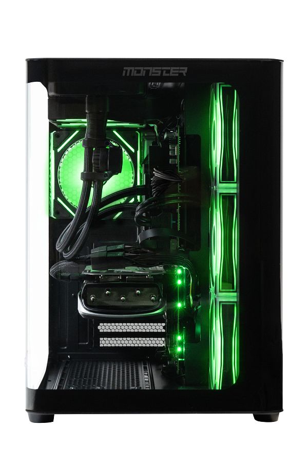 MONSTER Tulpar Td3 V1.14.1 I7 14700f B760 Anakart 16 Gb Ram 1 Tb Ssd Rtx 4070 Super 12gb Freedos - Siyah - Görsel 4