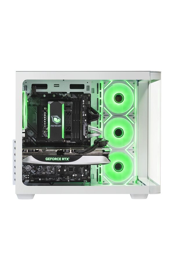 MONSTER Tulpar Td3 V1.12.1 I5 14400f B760 Anakart 16 Gb Ram 1 Tb Ssd Rtx 4070 Super 12gb Freedos - Beyaz - Görsel 2