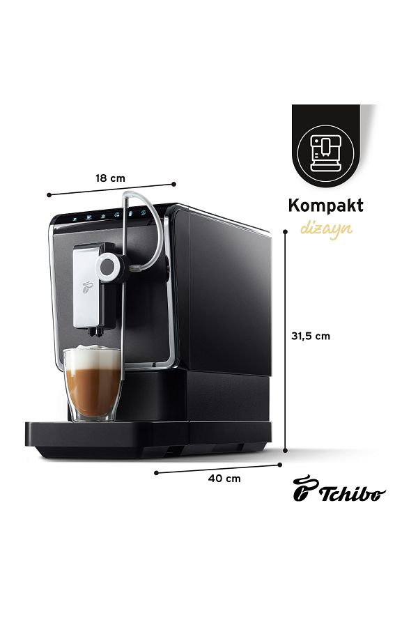 Tchibo Tam Otomatik Kahve Makinesi »esperto Pro«, Antrasit - Görsel 4