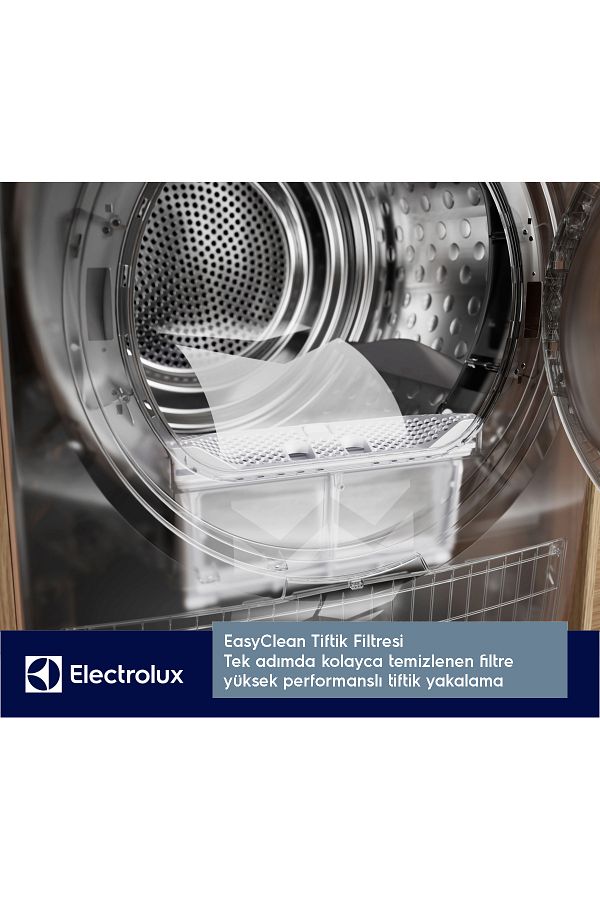 Electrolux EW7D394UCT 700 Serisi DelicateCare 9 kg A+++ Inverter Wi-Fi Kurutma Makinesi - Görsel 8
