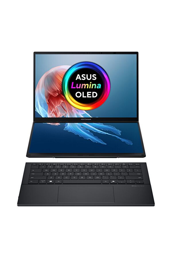 ASUS Zenbook Duo Ux8406Ca-Pz133W Ultra9-285H 32Gb RAM 2TB SSD I Intel Arc Graphics 14" W11 Gri Noteb