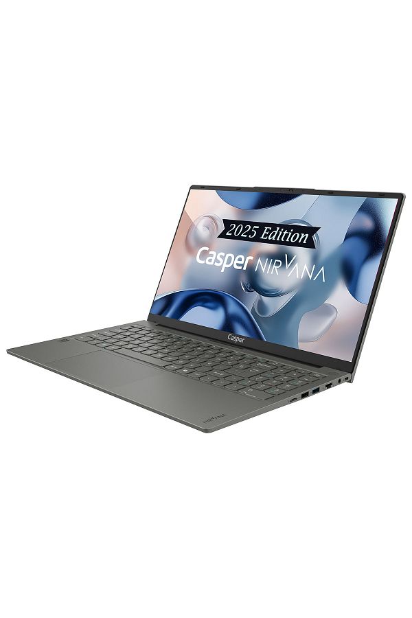 CASPER Nirvana X600.1362-DU00R-G-F Intel Core i7-13620H 32GB RAM 250GB NVMe SSD W11P 15.6" Laptop - Görsel 2
