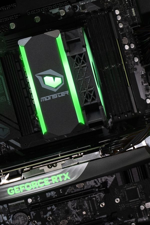 MONSTER Tulpar TD3 V1.11.1 i5 14400F B760 Anakart 16 GB RAM 1 TB SSD RTX 4060Ti 16GB FreeDOS - Siyah - Görsel 7