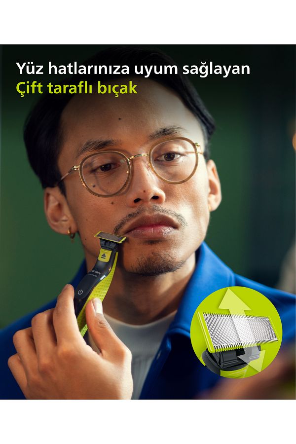 Philips Qp2824/10 Oneblade Yüz Ve Vücut Şekilendirici - Görsel 3