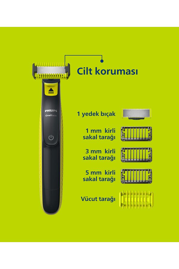 Philips Qp2824/10 Oneblade Yüz Ve Vücut Şekilendirici - Görsel 2