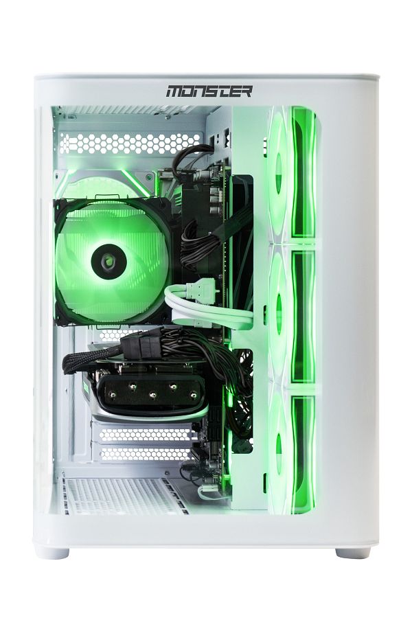 MONSTER Tulpar Td3 V1.12.1 I5 14400f B760 Anakart 16 Gb Ram 1 Tb Ssd Rtx 4070 Super 12gb Freedos - Beyaz - Görsel 4