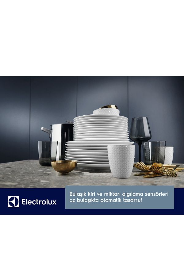 Electrolux ESM48310SW MaxiFlex SatelliteClean AirDry D Enerji Sınıfı 8 Program 14 Kişilik Bulaşık Makinesi - Görsel 7