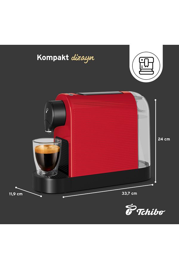 Tchibo Cafissimo Pure Plus, Kırmızı - Görsel 7