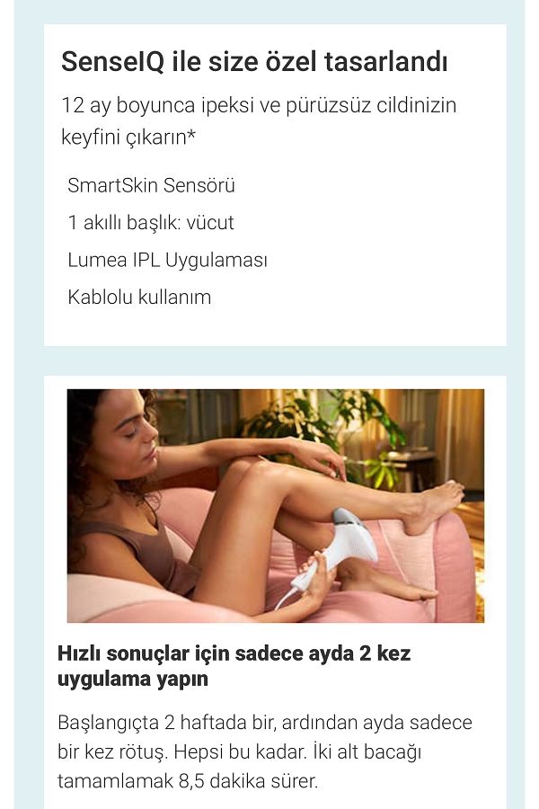 Philips 450.000 Atımlık Premium Epilasyon Full Set | Cilt Tonu Sensörlü, Tüy Alma Ve Traş Makinesi - Görsel 4