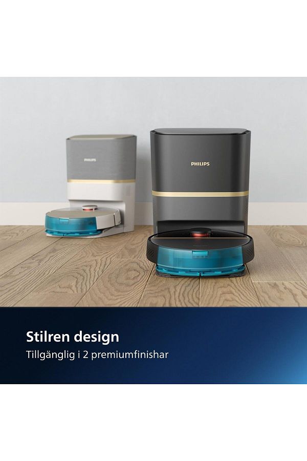 Philips En Hızlı 5000 Pa  Emiş Gücü,7000 Serisi Islak Kuru Otomatik Boşaltma Akıllı İstasyonlu Robot Süpürge - Görsel 3