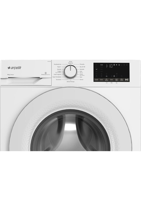 Arçelik 10121 Pmb 10 Kg 1200 Devir Beyaz Çamaşır Makinesi - Görsel 4