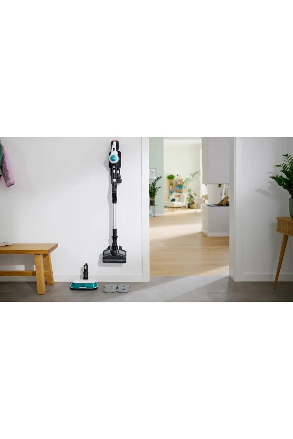 Bosch Unlimited 7 ProHygienic Aqua White I Şarjlı Dikey Süpürge I BCS71HYG1 - Görsel 7