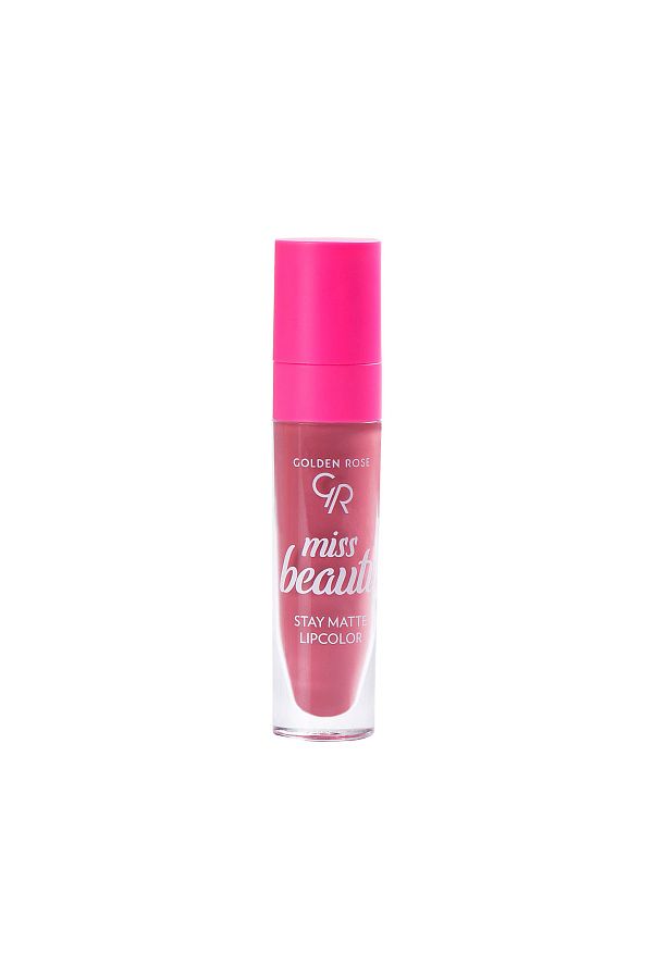 Dudak Likit Mat Ruj - Gr Mıss Beauty Stay Matte Lıpcolor No:03rosewood