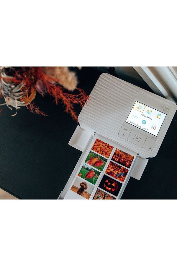 Canon Selphy Cp1500 Beyaz Fotoğraf Yazıcısı Kp-36ip Fotoğraf Kağıdı Seti - Görsel 5