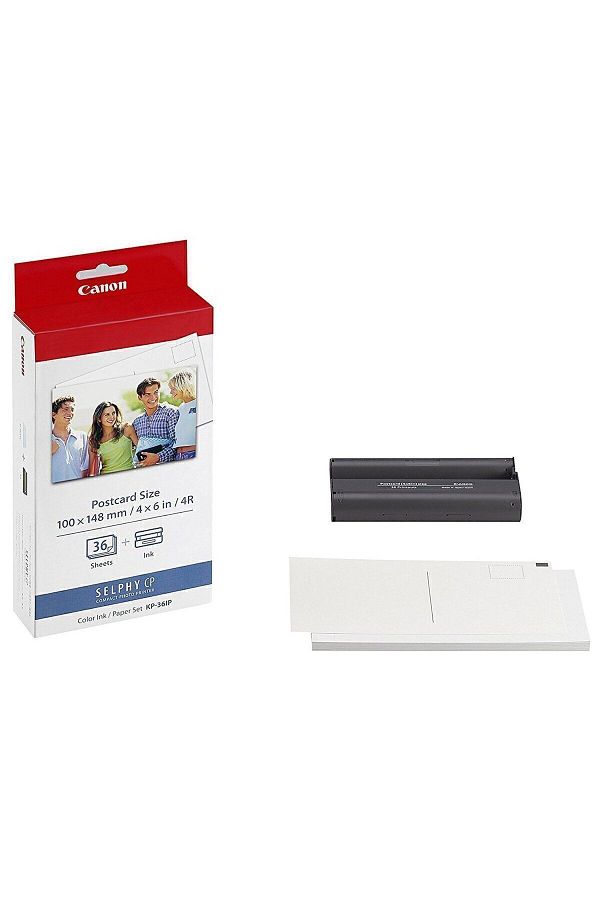 Canon Selphy Cp1500 Beyaz Fotoğraf Yazıcısı Kp-36ip Fotoğraf Kağıdı Seti - Görsel 2