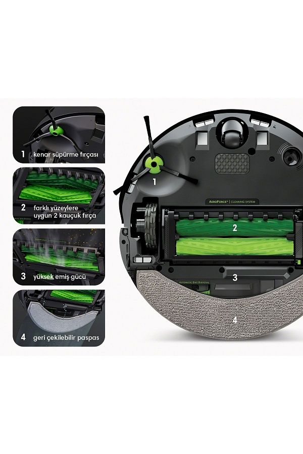 IRobot Roomba Combo J7+ Robot Süpürge Ve Paspas - Görsel 4