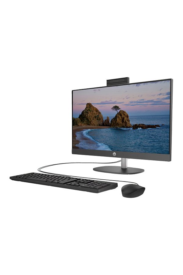 HP ProOne 245 G10  Ryzen 5 7520U 64GB DDR5 256GB SSD 23.8" FHD FDOS All in One PC & PER4 Bellek - Görsel 3