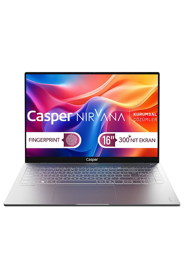 CASPER Nirvana S200 16" 300NIT Core i5-13420H 32GB DDR5 RAM 250GB SSD Freedos Laptop S200.1342-DU00X-G-F