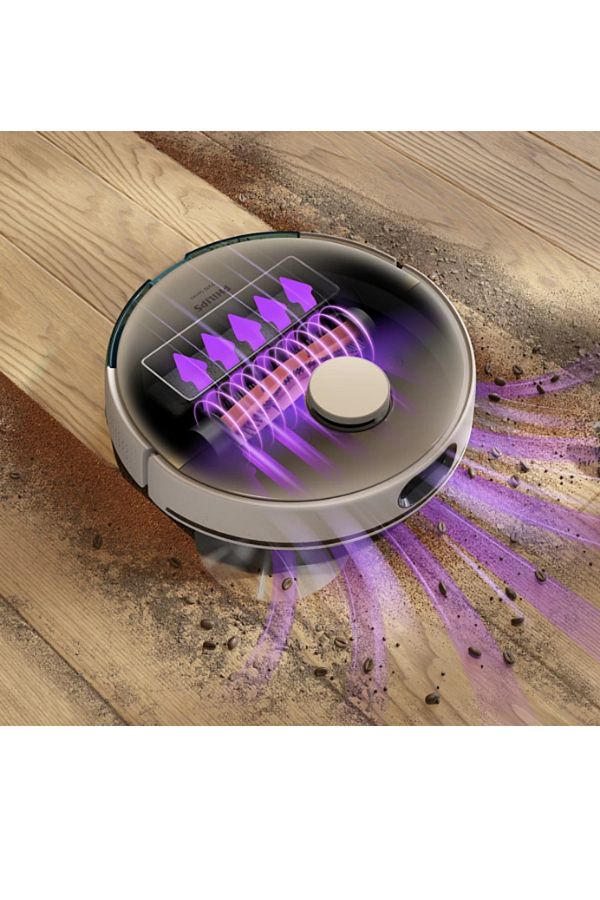 Philips 7000 Serisi HomeRun Aqua Islak Kuru Robot Süpürge, Otomatik Boşaltma İstasyonlu, XU7100/04 - Görsel 4