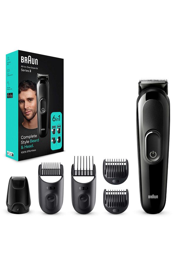 Braun Series 3 Mgk3420 Hepsi Bir Arada Şekillendirme Seti, 6’sı 1 Arada Erkek Bakım Kiti