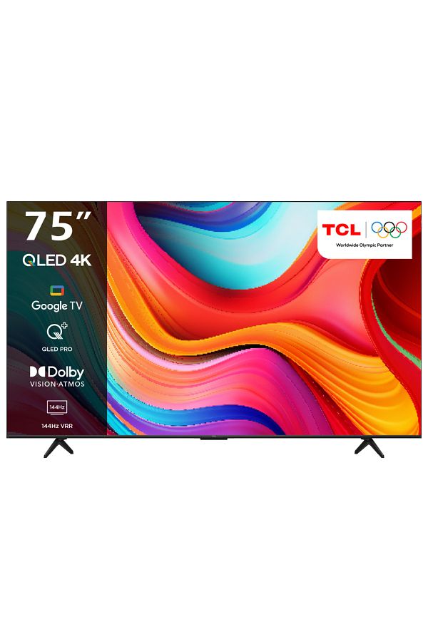 TCL 75T8B 75" 190 Ekran Uydu Alıcılı 4K Ultra HD Smart QLED Gaming TV