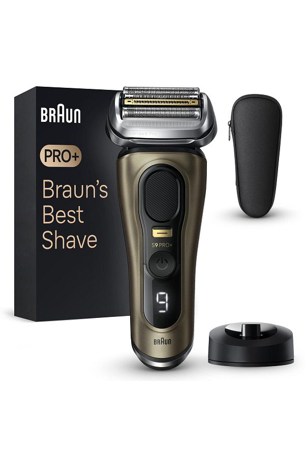 Braun Series 9 Pro Elektrikli Tıraş Makinesi, Şarj Standı, Islak Ve Kuru, 9519s, Altın Rengi