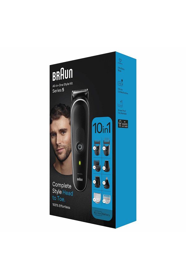Braun Series 5 Mgk5440 Hepsi Bir Arada Şekillendirme Seti, 10’u 1 Arada Erkek Bakım Kiti - Görsel 8