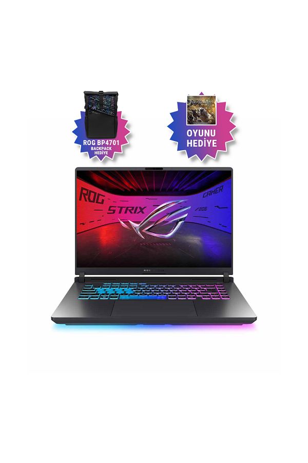 ASUS ROG Strix G16 G615LR-S5214-Gaming Ultra 7 255HX 32GB 1TB SSD 12GB RTX 5070 Ti 16" 2.5K WQXGA Freedos