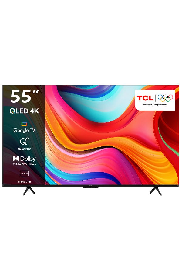 TCL 55T8B 55" 139 Ekran Uydu Alıcılı 4K Ultra HD Smart QLED Gaming TV