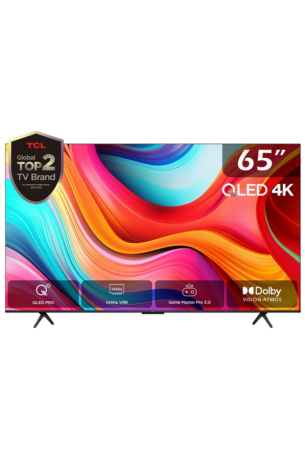 TCL 65T8B 65" 165 Ekran Uydu Alıcılı 4K Ultra HD Google Smart QLED Gaming TV - Görsel 2