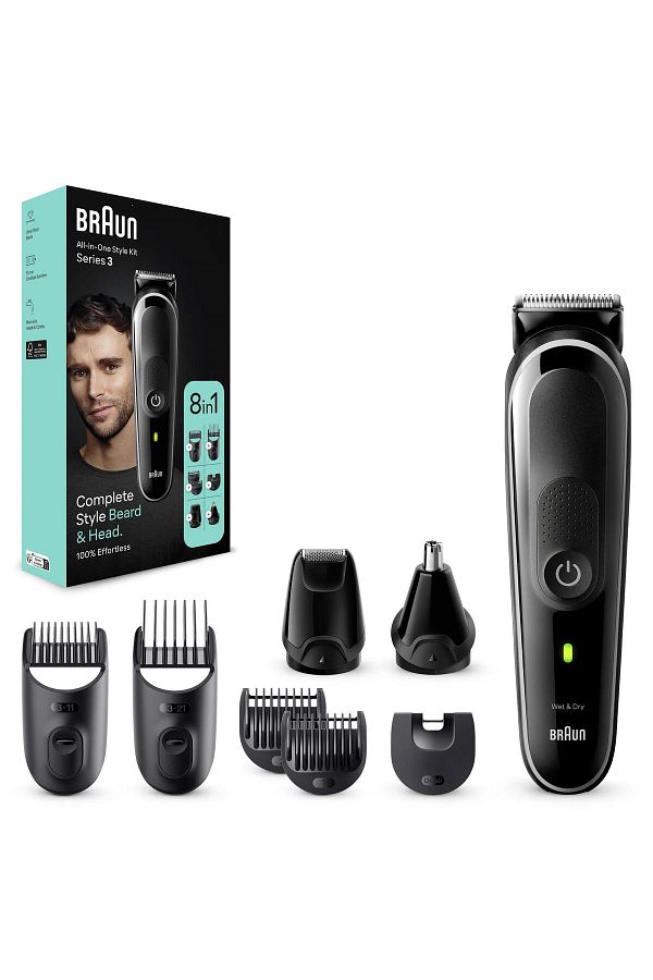 Braun Series 3 Mgk3440 Hepsi Bir Arada Şekillendirme Seti, 8’i 1 Arada Erkek Bakım Kiti - Görsel 7