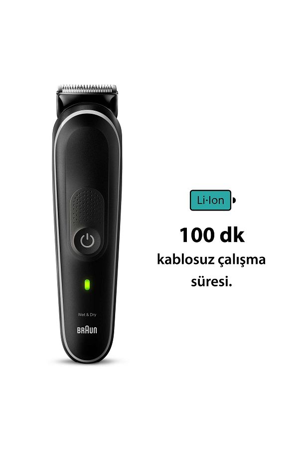 Braun Series 5 Mgk5440 Hepsi Bir Arada Şekillendirme Seti, 10’u 1 Arada Erkek Bakım Kiti - Görsel 5