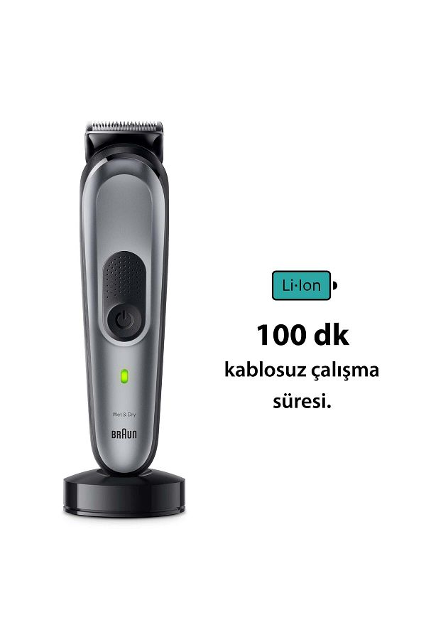 Braun Series 7 Mgk7420 Hepsi Bir Arada Şekillendirme Seti, 10’u 1 Arada Erkek Bakım Kiti - Görsel 5