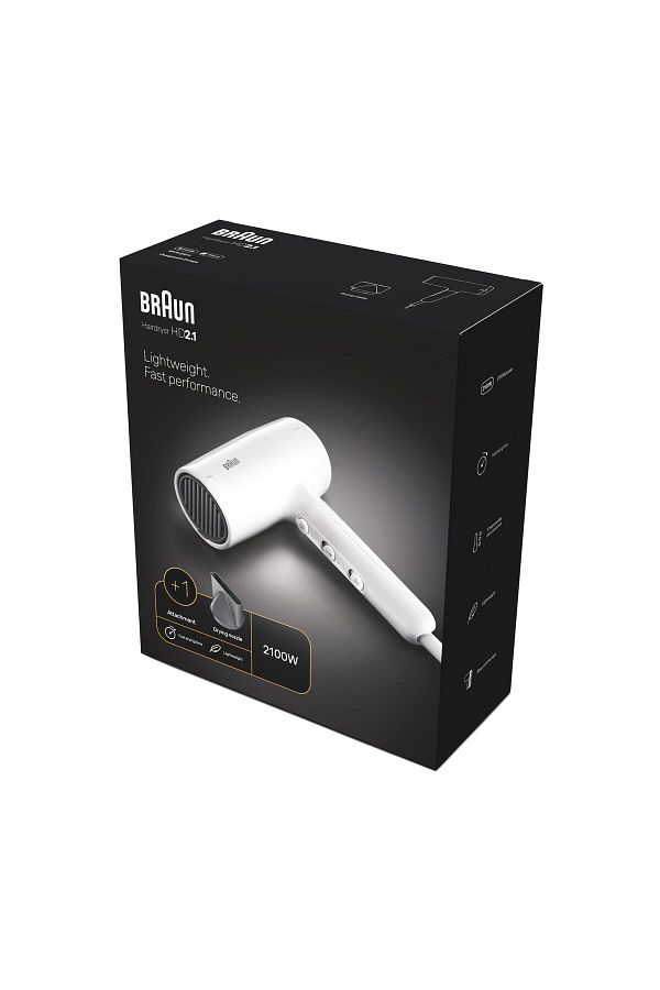 Braun Brhd210e Hd2.1 Saç Kurutma Makinesi, 1 Başlıklı, 2100w - Görsel 2