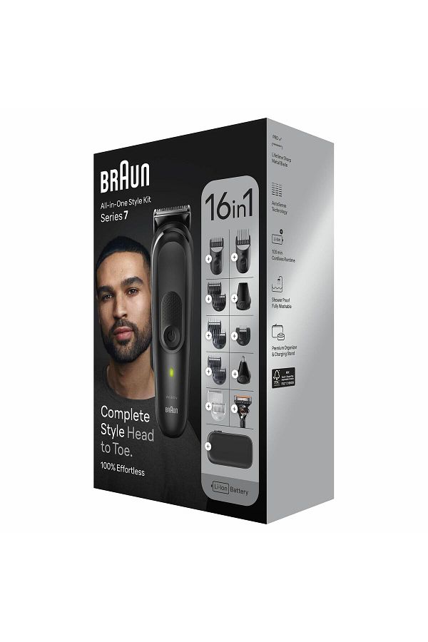 Braun Series 7 Mgk7470 Hepsi Bir Arada Şekillendirme Seti, 16’sı 1 Arada Erkek Bakım Kiti - Görsel 8