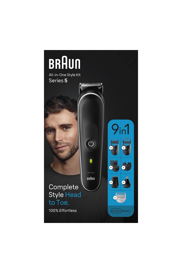 Braun Series 5 Mgk5410 Hepsi Bir Arada Şekillendirme Seti, 9’u 1 Arada Erkek Bakım Kiti - Görsel 7