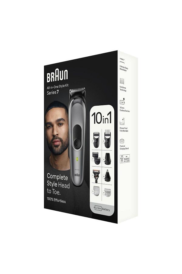 Braun Series 7 Mgk7420 Hepsi Bir Arada Şekillendirme Seti, 10’u 1 Arada Erkek Bakım Kiti - Görsel 8