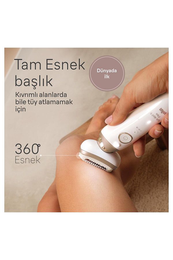 Braun Silk-épil 9 Flex 9-041 3d Epilatör - Görsel 4