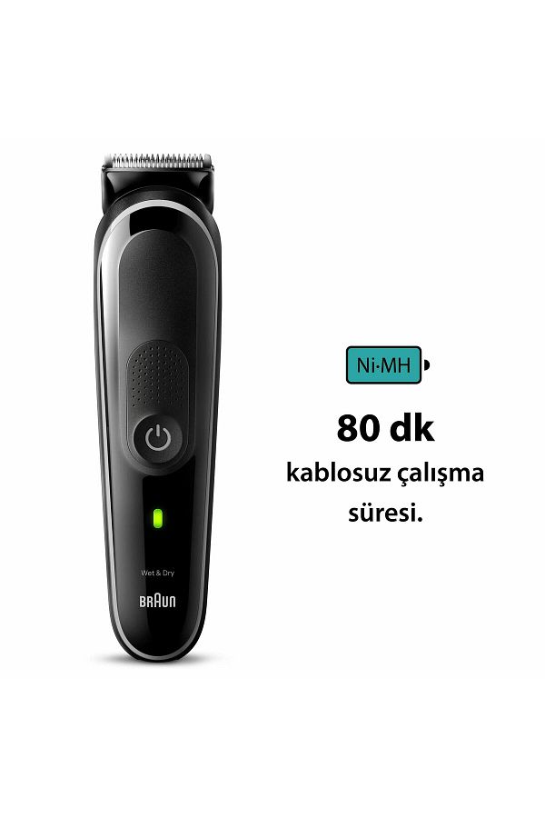 Braun Series 3 Mgk3440 Hepsi Bir Arada Şekillendirme Seti, 8’i 1 Arada Erkek Bakım Kiti - Görsel 5