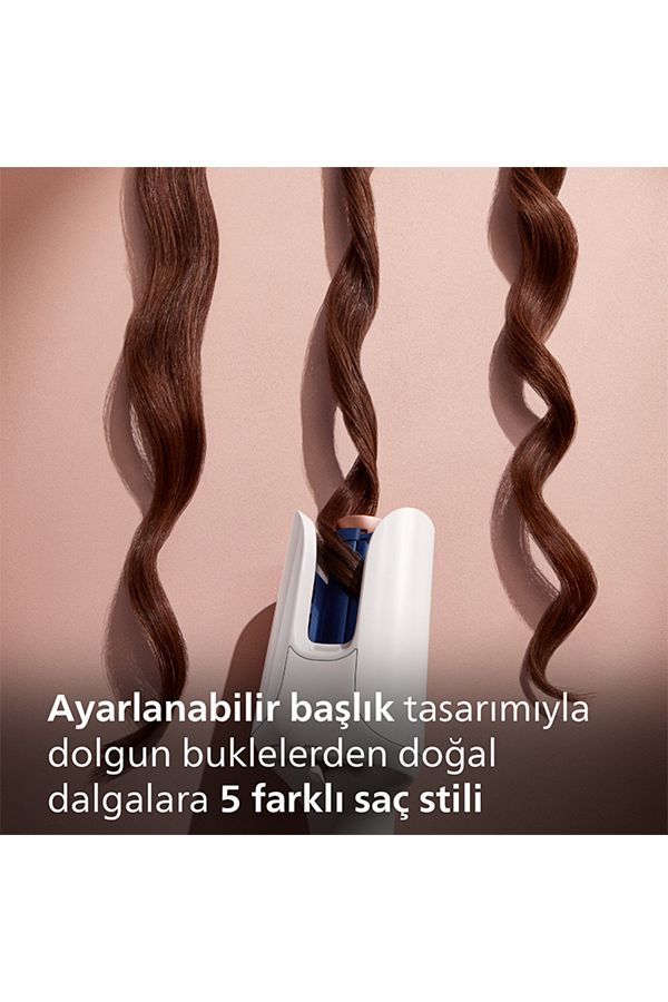 Philips BHB968/00 WavePro 9000 Serisi Otomatik Saç Şekillendirici - Görsel 3