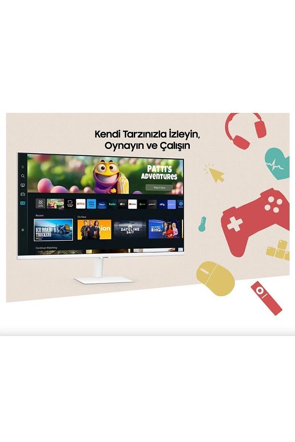 Samsung 109 Ekran 43" Inç 4k-uhd Monitör - Tv - Görsel 4