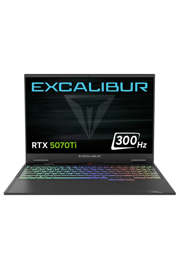 CASPER Excalibur G920 i9-14900HX 64GB 1TB RTX5070Ti 12GB 300Hz 16" Freedos Gaming Laptop  G920.1490-EFP0X-E